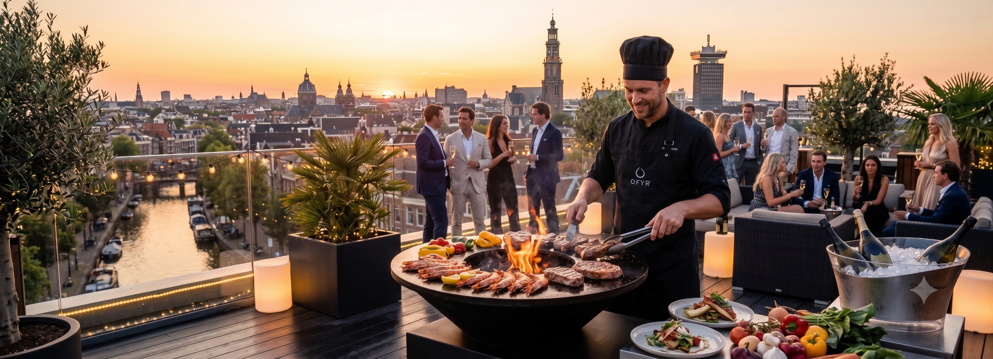 Flatline x StreetGasm Rooftop BBQ party, sfeerimpressie 5.